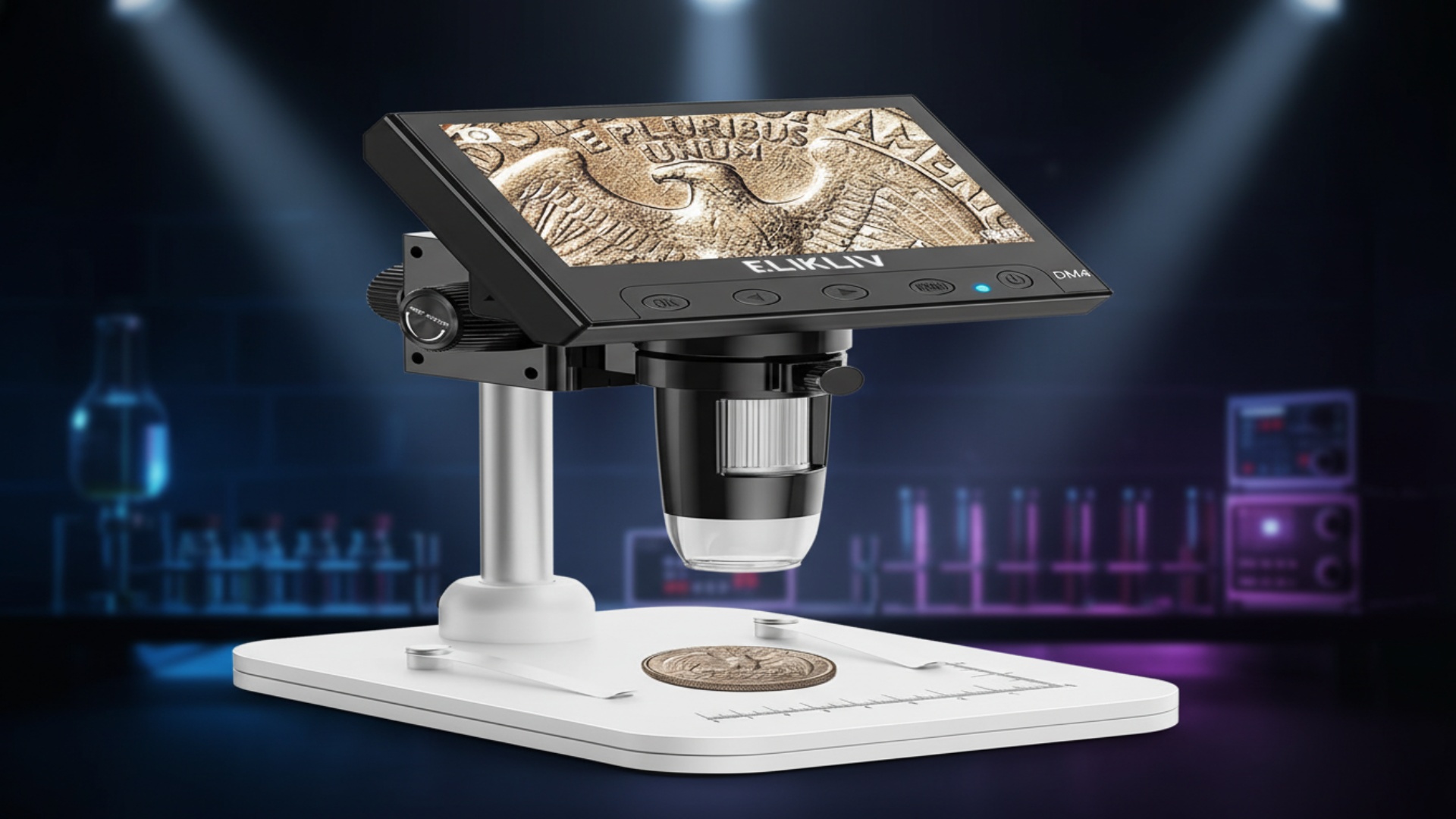 Elikliv EDM4 LCD Digital Microscope Review: The Best Budget Magnifier for Hobbyists