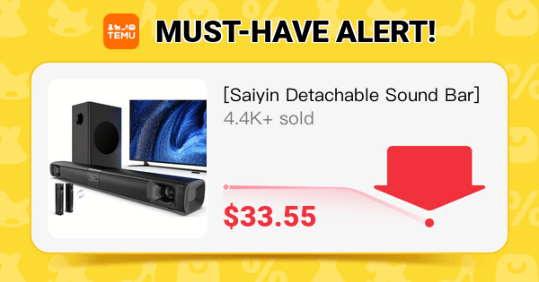 Saiyin Detachable Soundbar Review: The Ultimate 2-in-1 Home Theater Upgrade